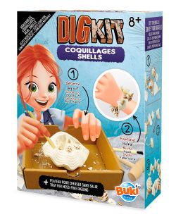 BUKI DÉCOUVERTES - DIG'KIT - COQUILLAGES